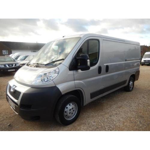 2012 62 PEUGEOT BOXER 2.2 HDI 330 L2H1 MWB MEDIUM LOW ROOF VAN DIESEL