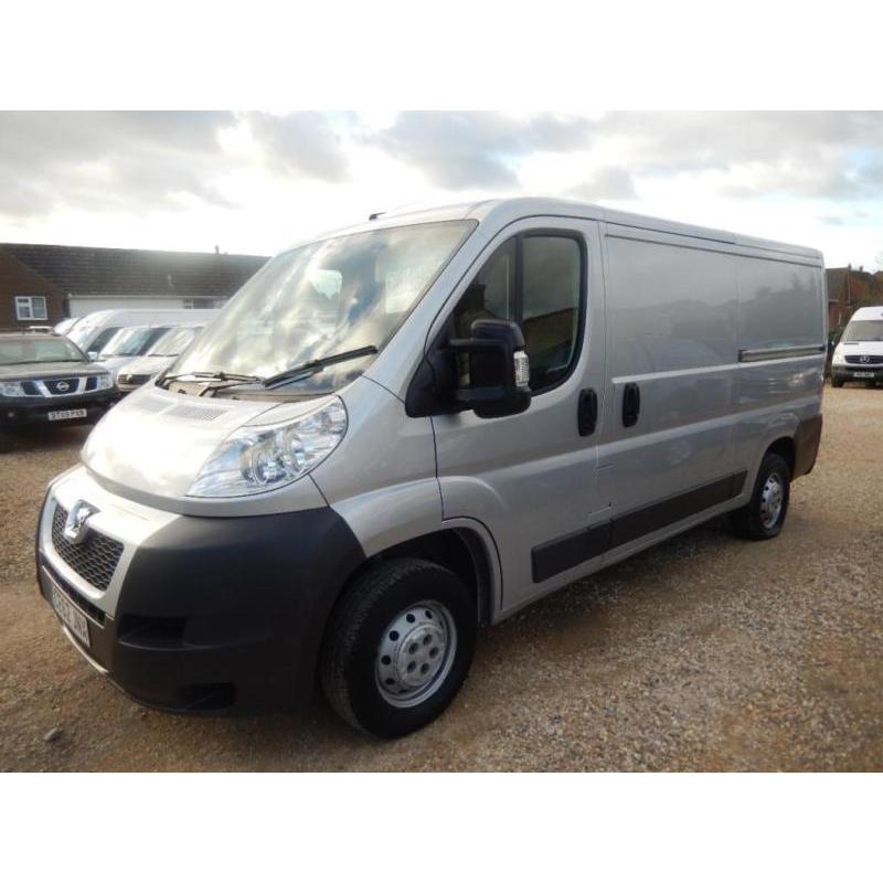 2012 62 PEUGEOT BOXER 2.2 HDI 330 L2H1 MWB MEDIUM LOW ROOF VAN DIESEL