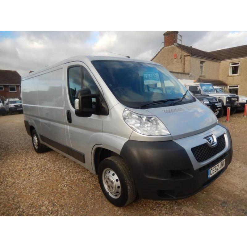 2012 62 PEUGEOT BOXER 2.2 HDI 330 L2H1 MWB MEDIUM LOW ROOF VAN DIESEL