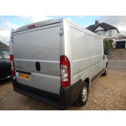 2012 62 PEUGEOT BOXER 2.2 HDI 330 L2H1 MWB MEDIUM LOW ROOF VAN DIESEL