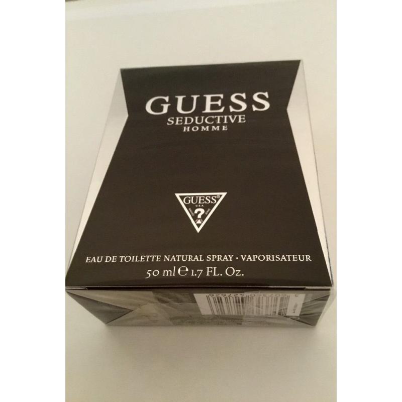 GUESS Seductive for men - 50ml. EDT Spray - New/sealed