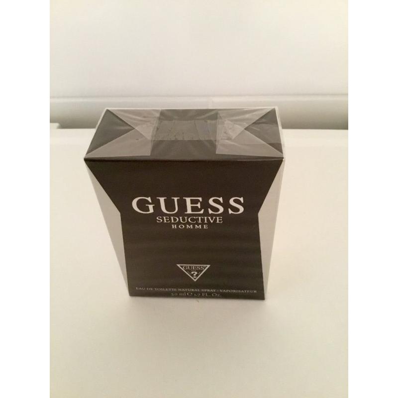 GUESS Seductive for men - 50ml. EDT Spray - New/sealed
