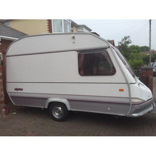 Sprite 4 berth Alpine caravan
