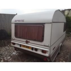 Sprite 4 berth Alpine caravan