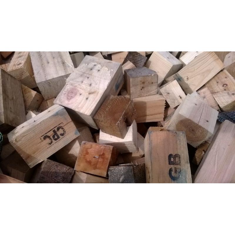 BULK BAG OF PALLET BLOCKS