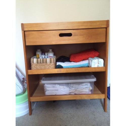 Dining table, sofa, changing table, travel system, clothing hanger, build a bear things etc