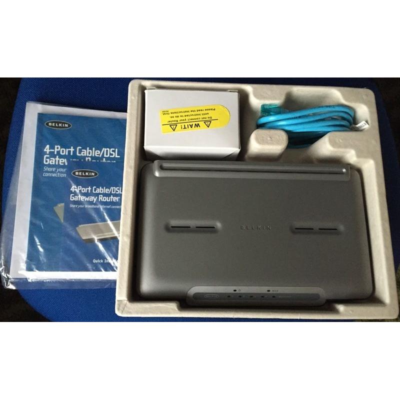 Wired Router Belkin F5D5231-4 10/100 Wired Router (F5D5231uk4)