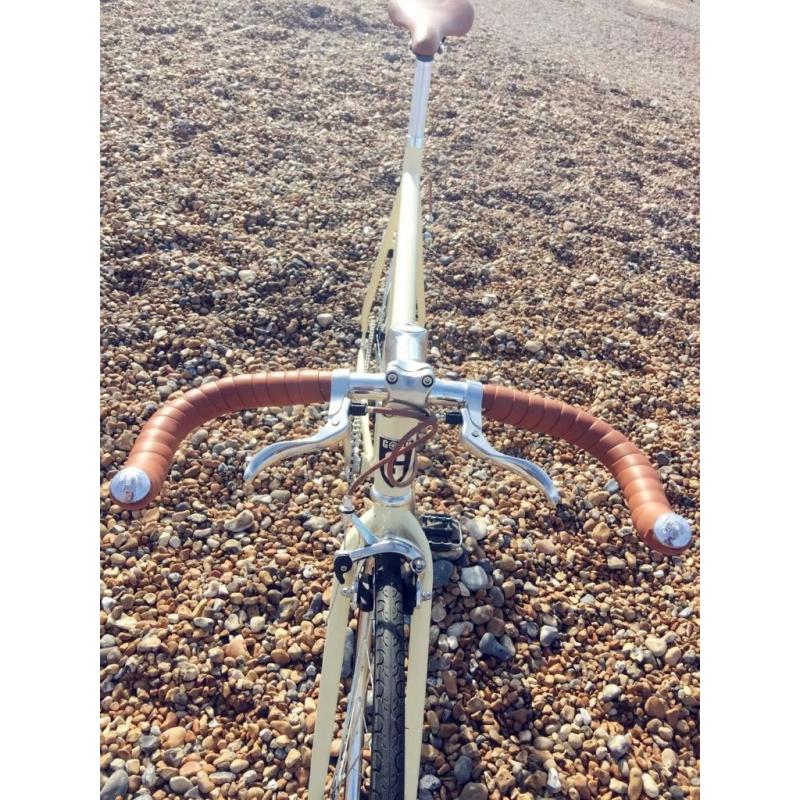 Special offer!!Steel Frame Single speed road bike fixed gear racing fixie bicycle tez