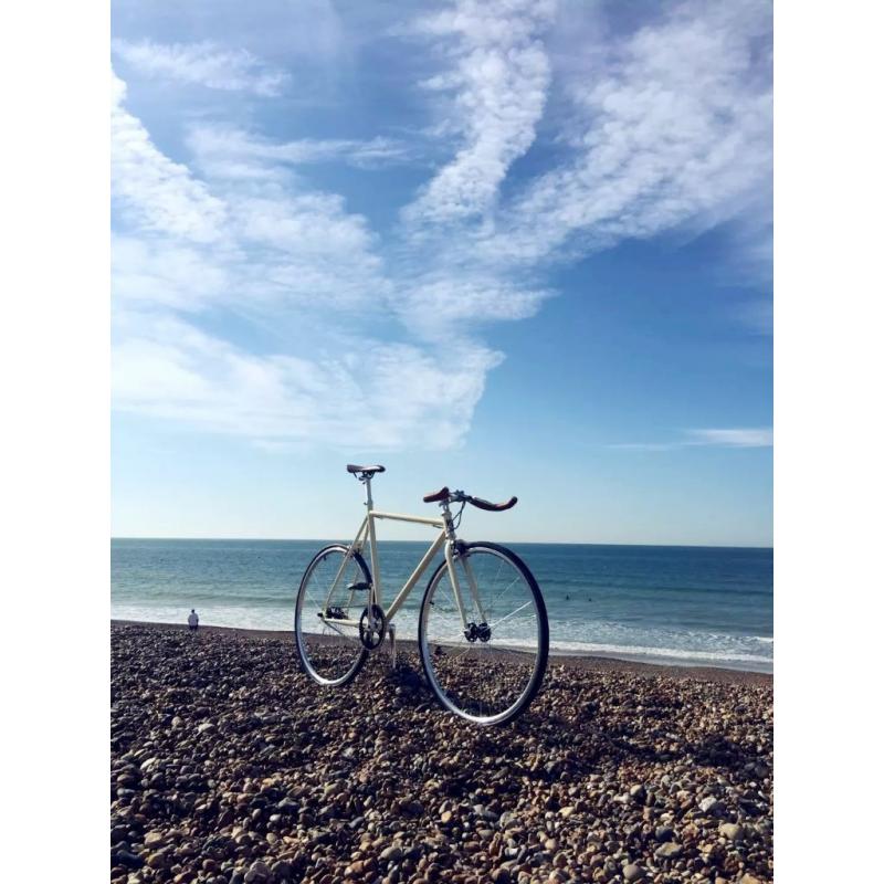Special offer!!Steel Frame Single speed road bike fixed gear racing fixie bicycle tez