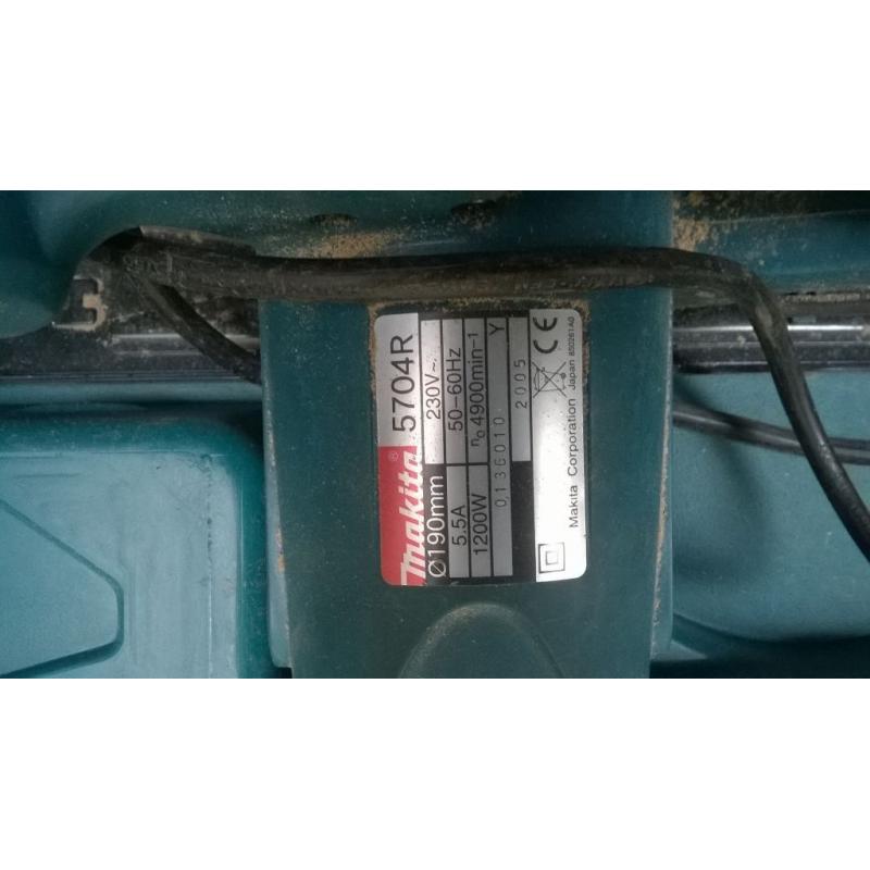 Makita Saw 5704R
