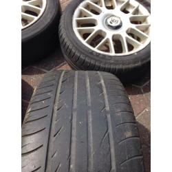4 X 17inch fox racing alloys