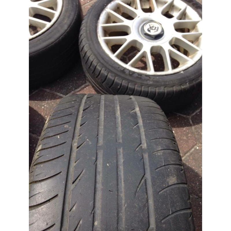 4 X 17inch fox racing alloys