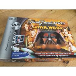 Star Wars trivial pursuit dvd game
