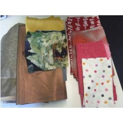 ASSORTED UPHOLSTERY FABRICS