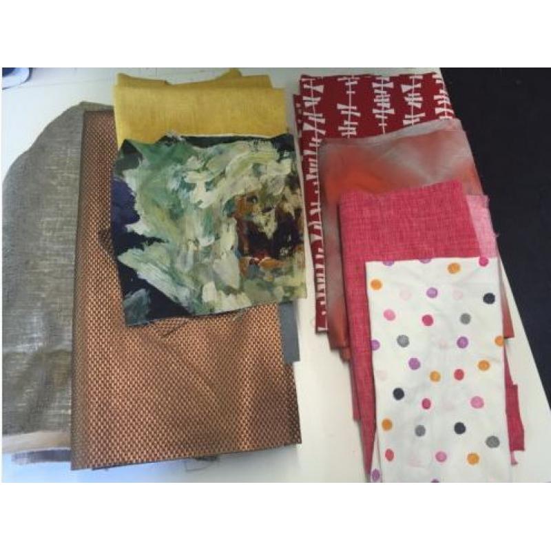 ASSORTED UPHOLSTERY FABRICS