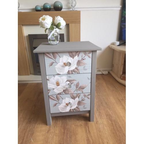 Shabby chic bedside table