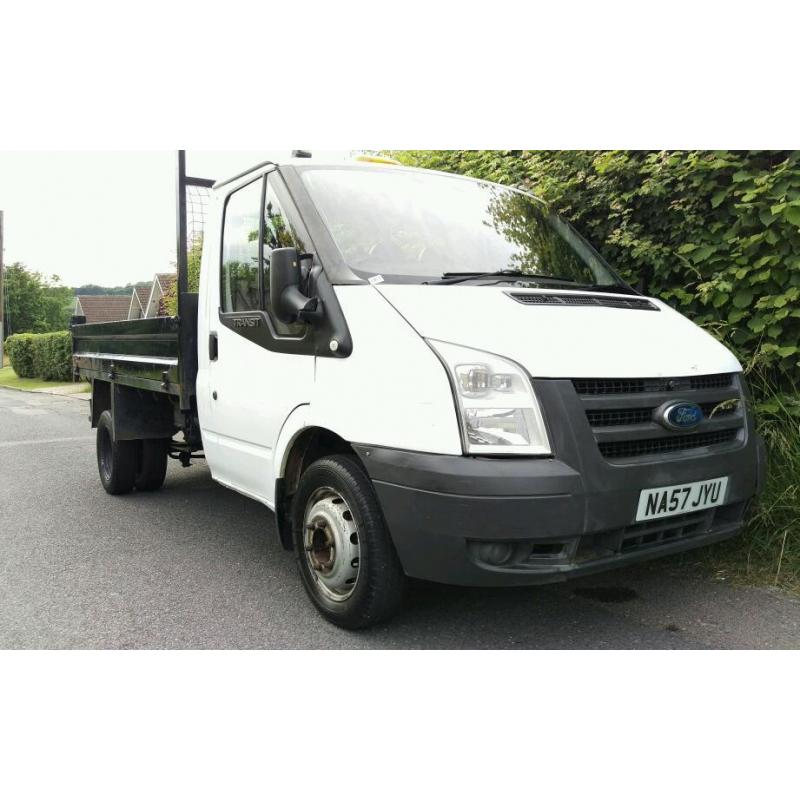 FORD TRANSIT TIPPER 2007 NO VAT ONLY 110K