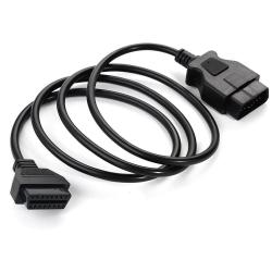 OBD-II OBD2 16Pin Male to Female Extension Cable Diagnostic Extender 150cm