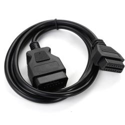 OBD-II OBD2 16Pin Male to Female Extension Cable Diagnostic Extender 150cm