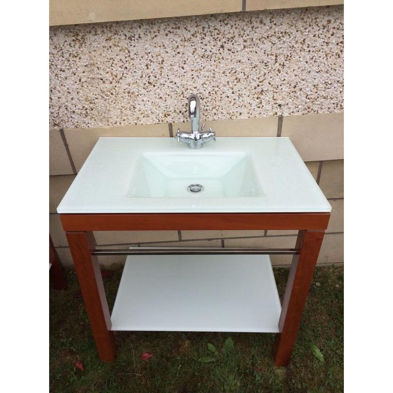 Porcelanosa Bathroom sink shelves & mirror