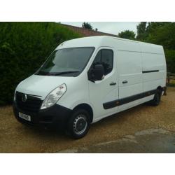2011 11 VAUXHALL MOVANO 2.3CDTI 125BHP EURO 5 6SPEED LWB 1 OWNER VERY CLEAN