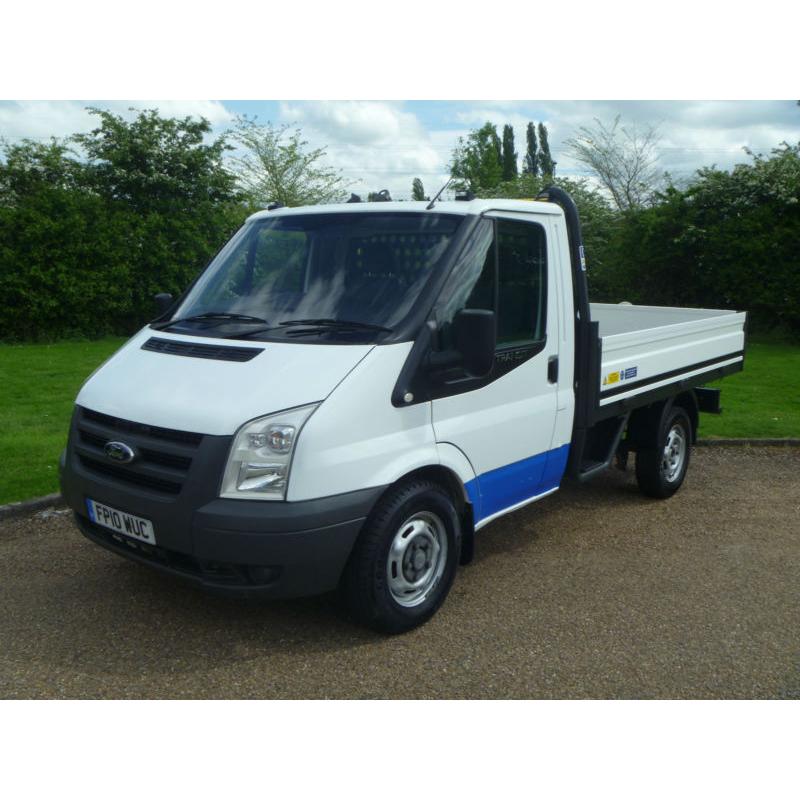 2010 10 FORD TRANSIT 2.4TDCI 115BHP 350MWB DROPSIDE RWD 68000 MILES FSH 1 OWNER