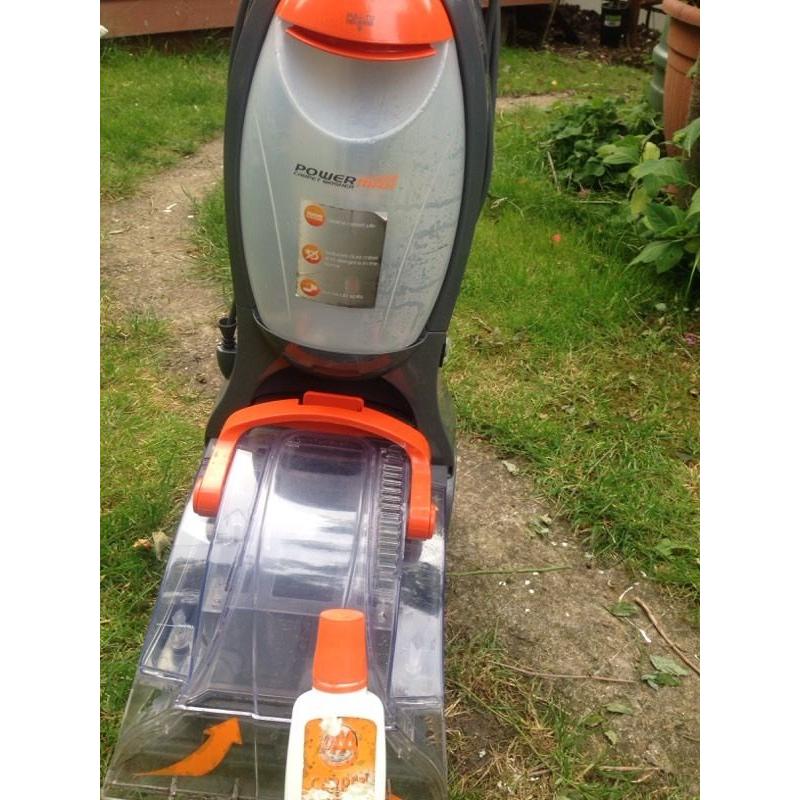 Vax carpet washer powermax