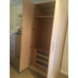 Wardrobe with built in drawers - buyer dismantles