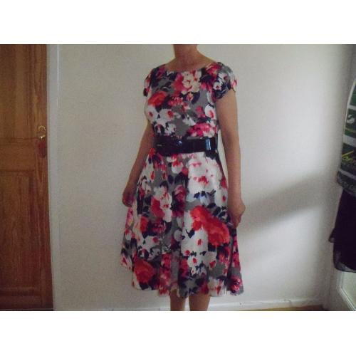 Floral dress from Monsoon, Size 14