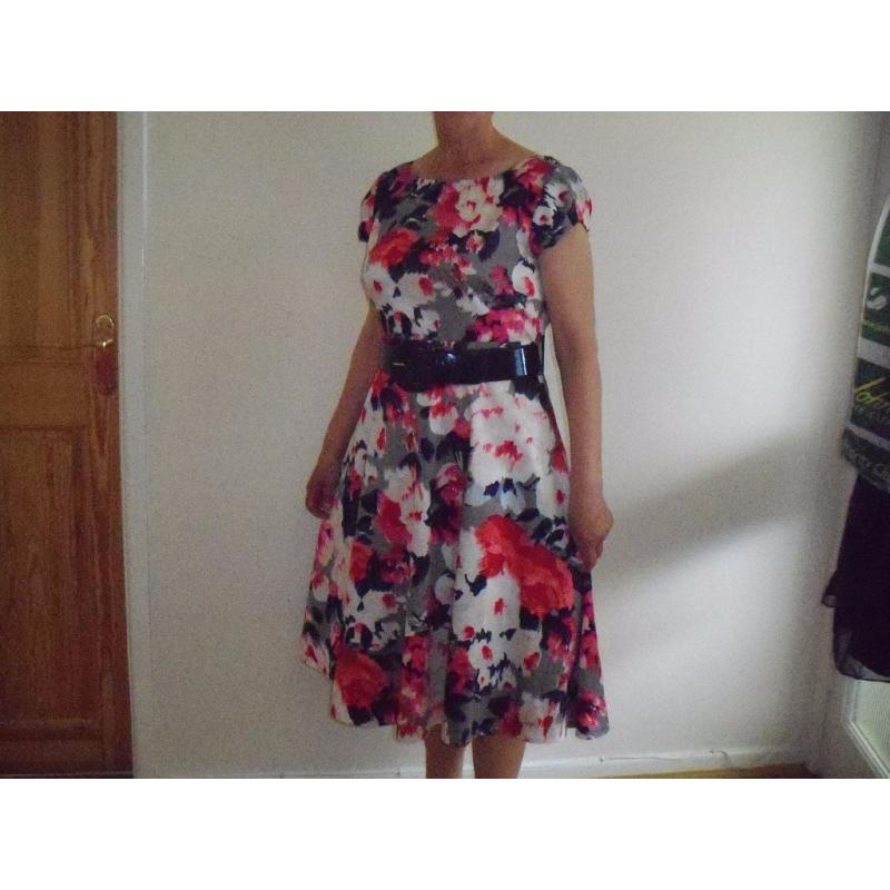 Floral dress from Monsoon, Size 14