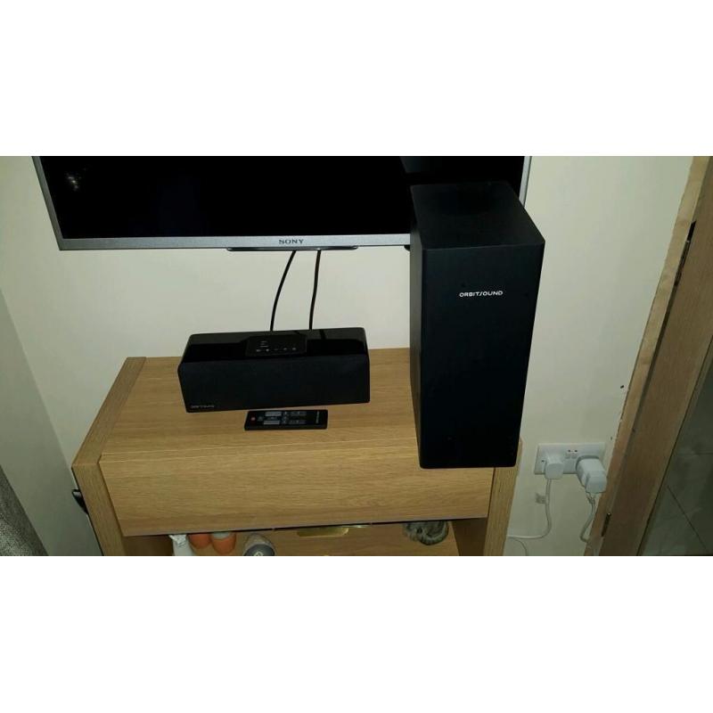 Orbital Sound bar and subwoofer