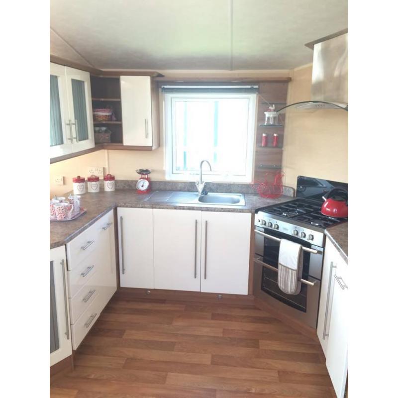 Amazing Pre-ownerd static caravan holiday home for sale in Hunstanton Norfolk Near Sandringham