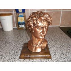 a roman bust
