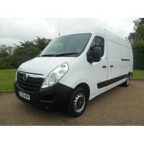 2012 VAUXHALL MOVANO 2.3CDTI 125BHP LWB L3H2 EURO5 1 OWNER IMMACULTE VAN