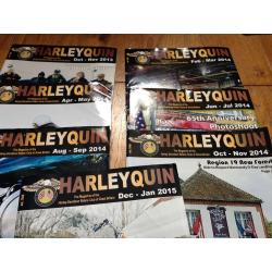 Harleyquin Magazines - Harley Davidson Riders Club - UK - Job Lot