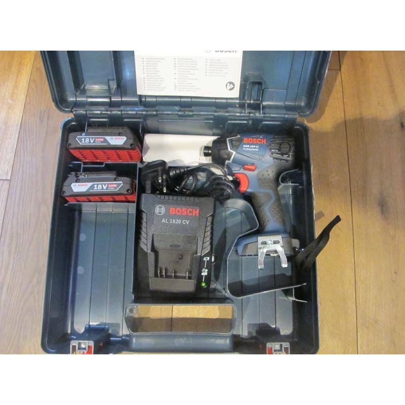 bosch 18v impact wrench ex display