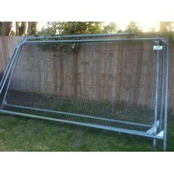 Heras Fencing / Fence Panels x3