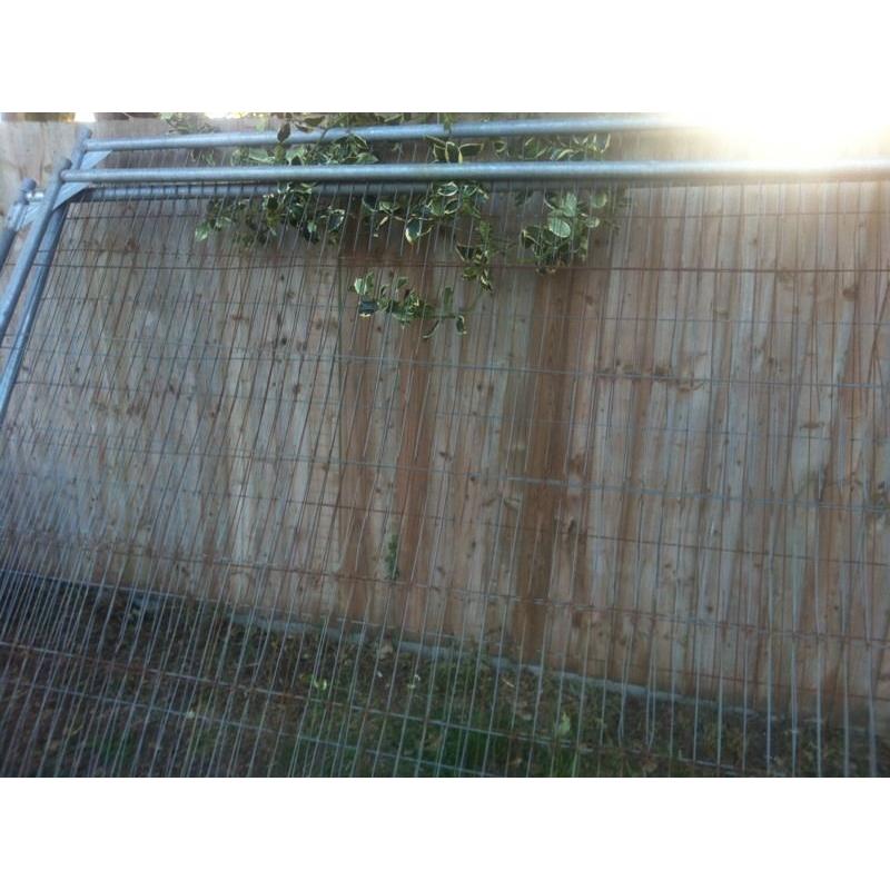 Heras Fencing / Fence Panels x3