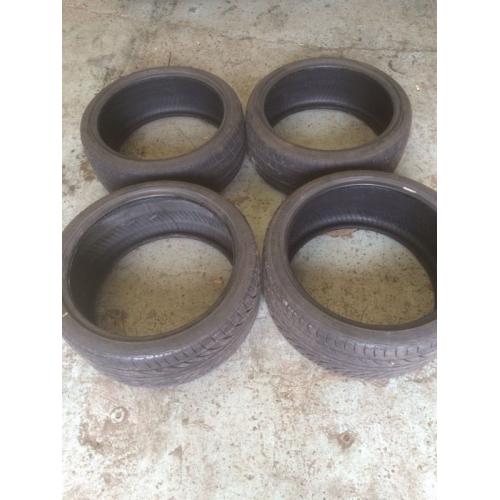 4x tyres 275/35/20 245/35/20