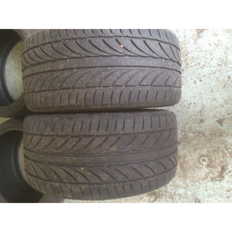 4x tyres 275/35/20 245/35/20
