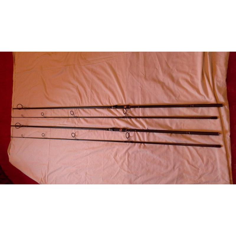 2 greys prodigy + carp rods