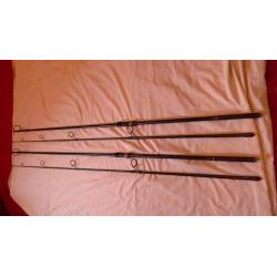 2 greys prodigy + carp rods