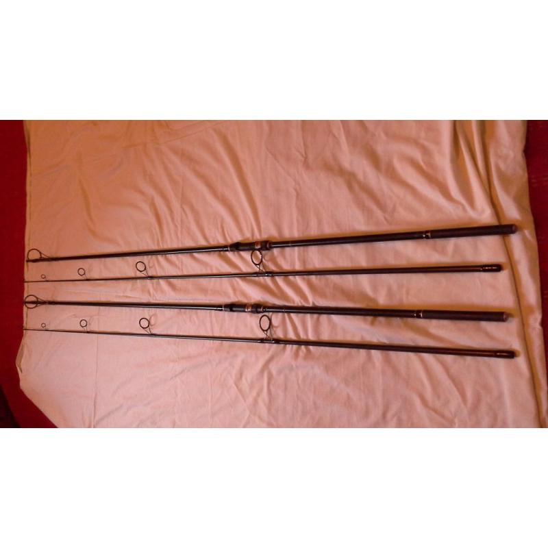 2 greys prodigy + carp rods