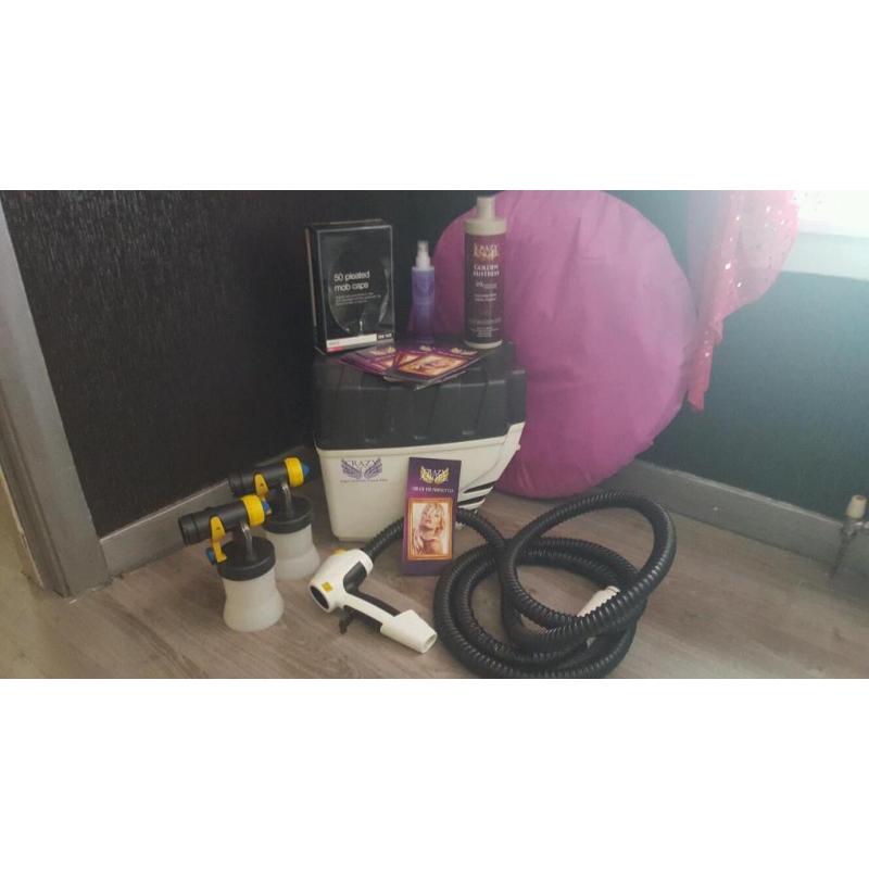 SPRAY TANNING KIT + TENT +MORE price reduced again!