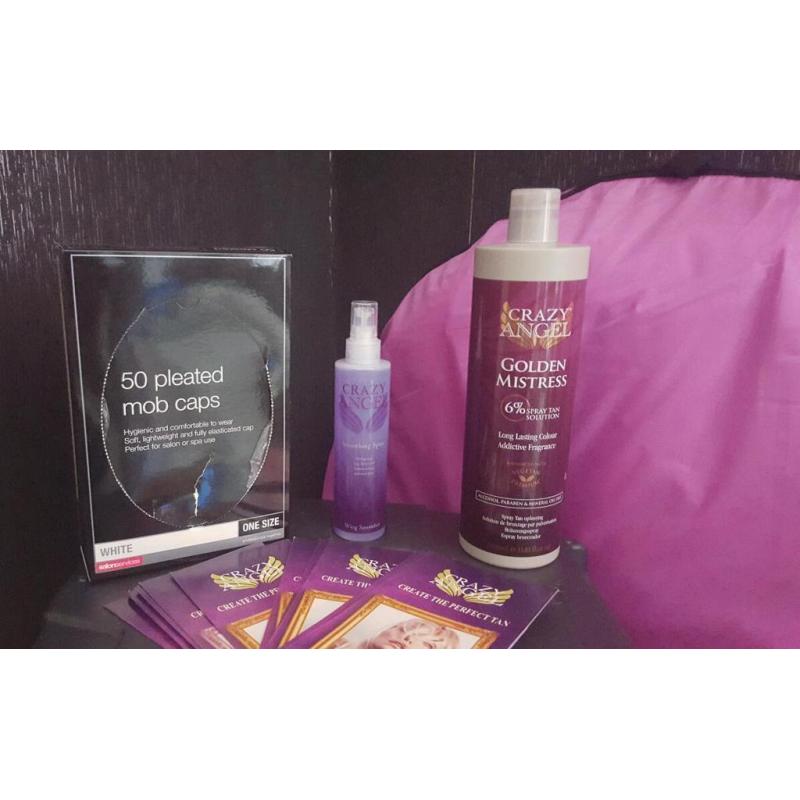 SPRAY TANNING KIT + TENT +MORE price reduced again!