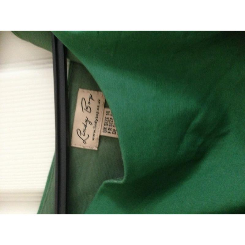 Lindy Bop Green Prom Dress and net skirt
