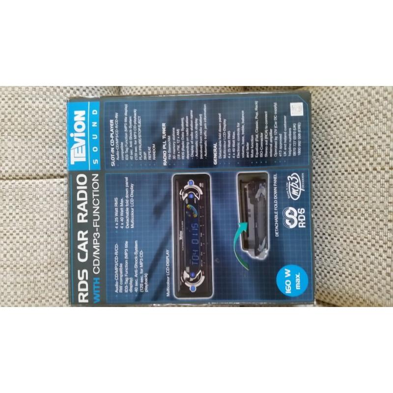 Car stereo, boxed never installed.