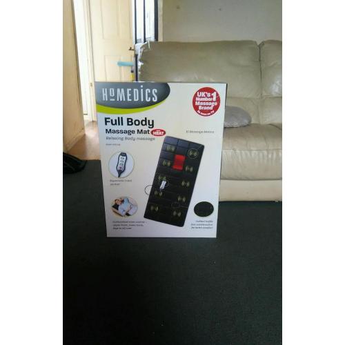 New full body massage mat in box