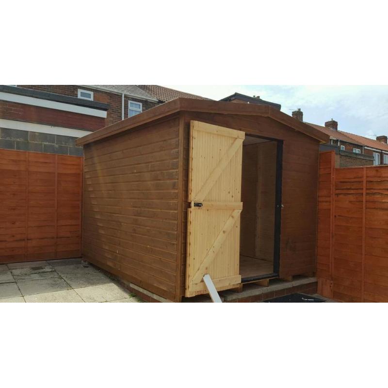 10x8 apex shed