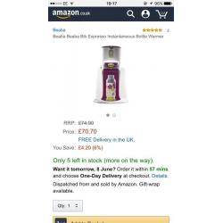 Beaba bottle maker & steriliser